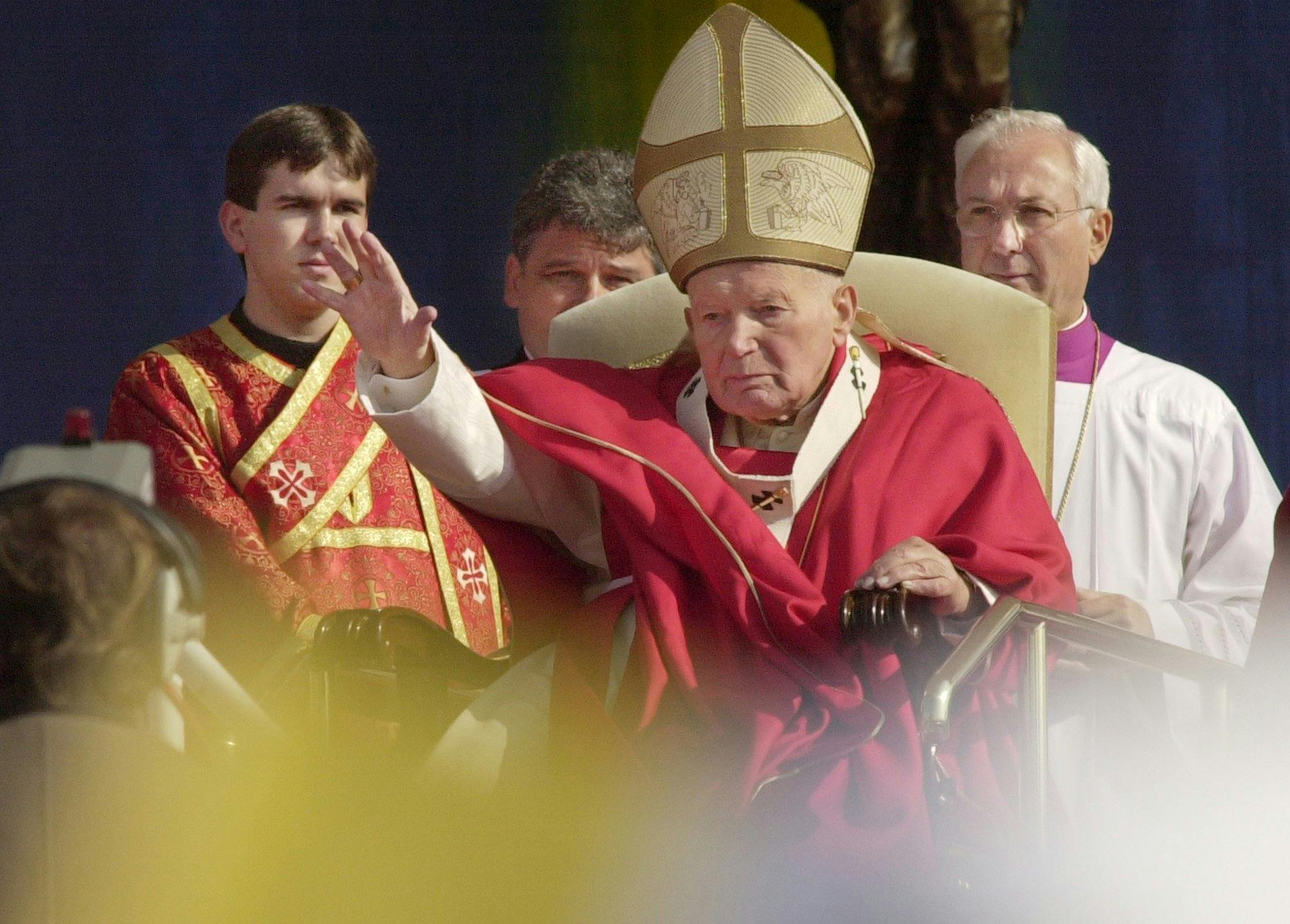 Ján Pavol II. počas návštevy SR, Zdroj: TASR