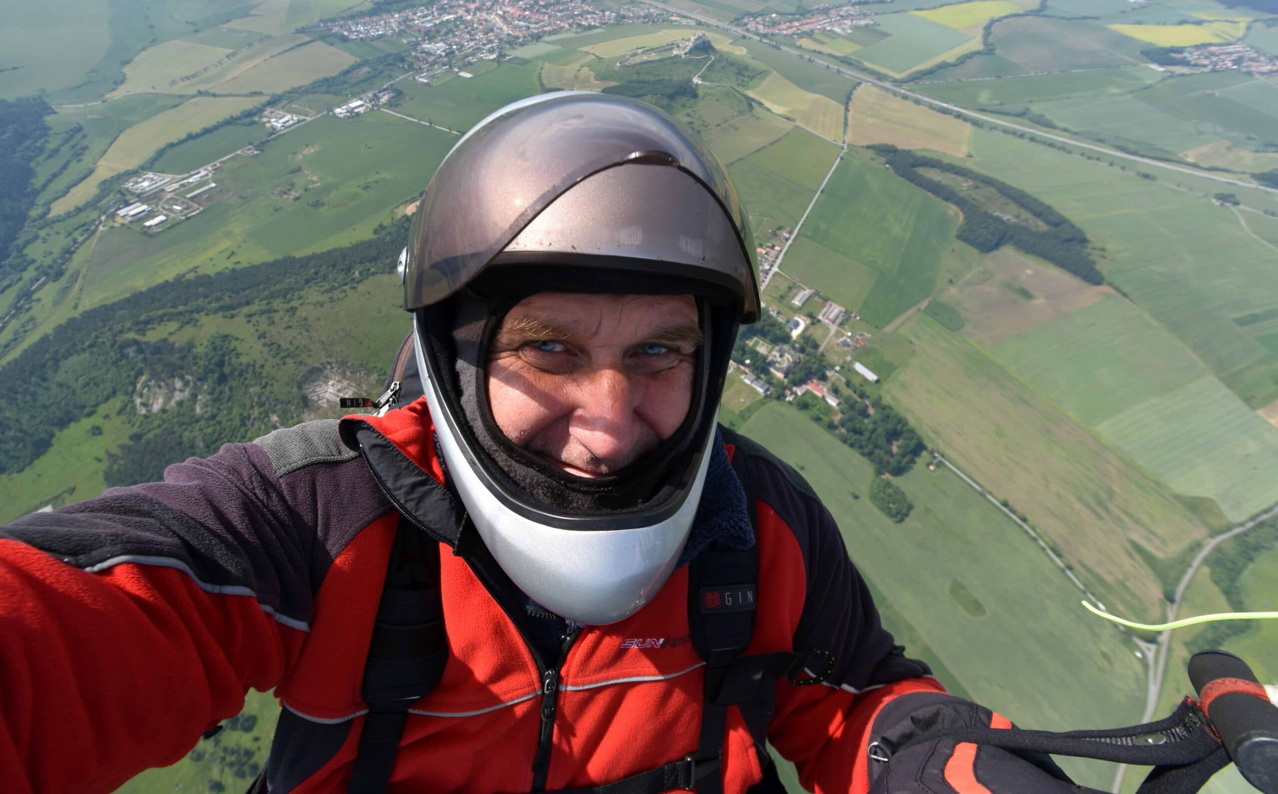 Pohľad na Spišský hrad z vtáčej perspektívy, archív autora