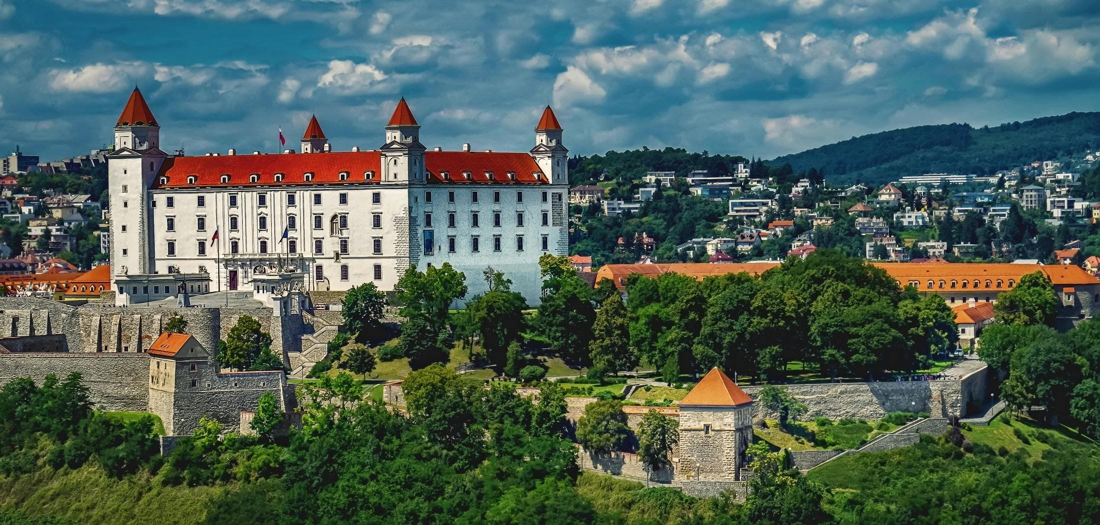 Bratislavský hrad. Zdroj: Pexels