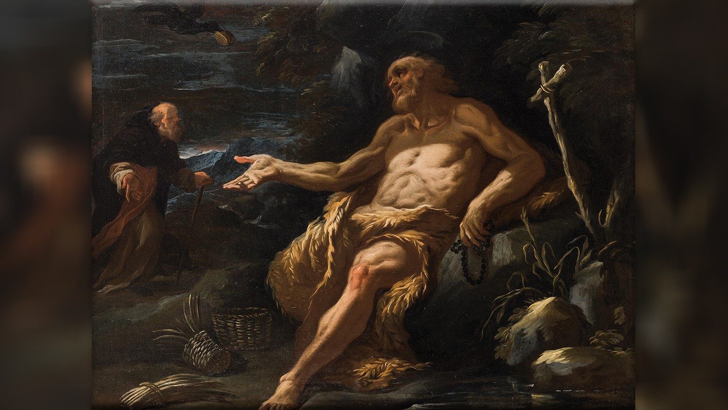 Svätý Onufrios, púštny otec 4. storočia. Zdroj: Slovenská sekcia Vatican News